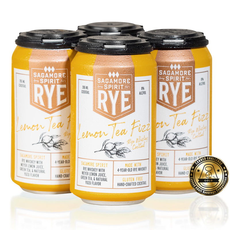 Sagamore Spirit Rye Lemon Tea Fizz 4-Pack