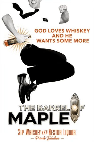 High West American Prairie Bourbon Finished in Maple Syrup Barrels Selected by Sip Whiskey X Nestor Liquor 102.6 Proof