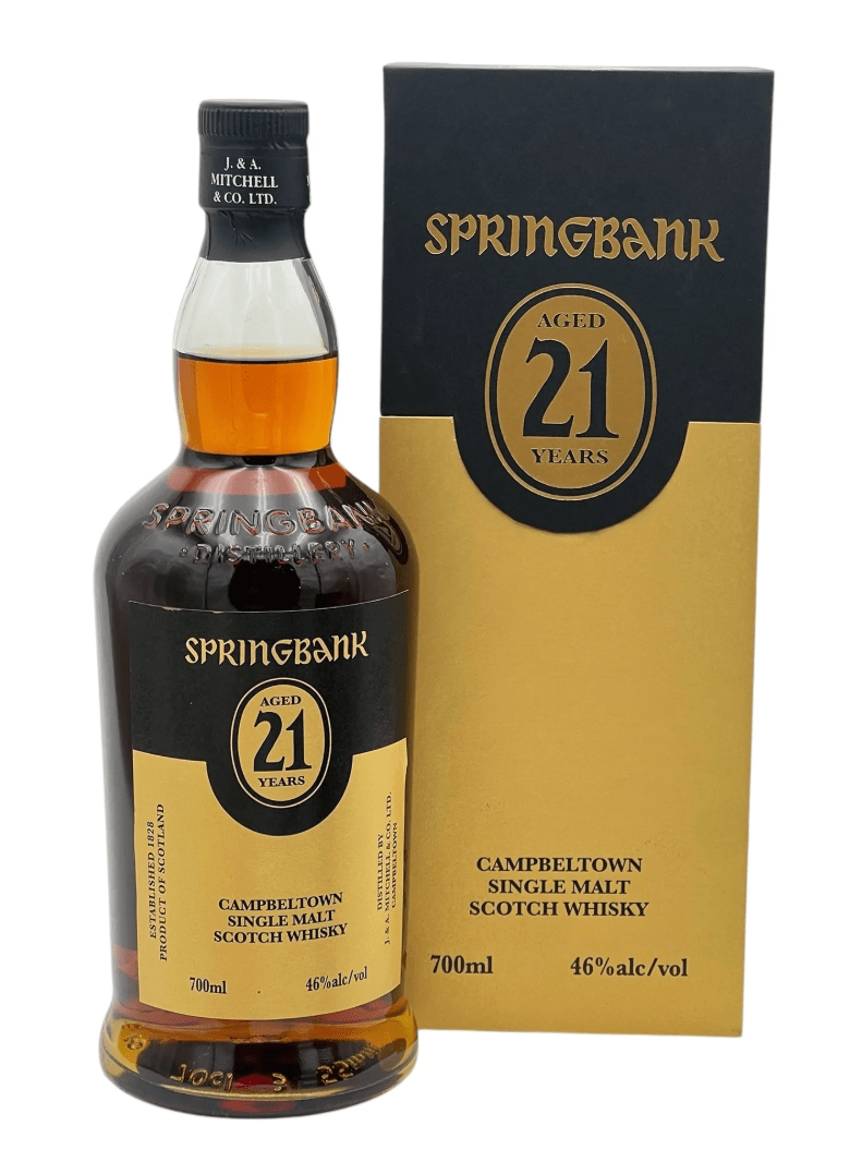 Springbank 21 Year Old Scotch Whisky
