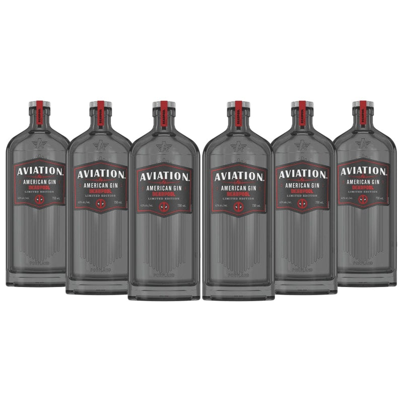 Aviation American Gin Deadpool Limited Edition 6PK