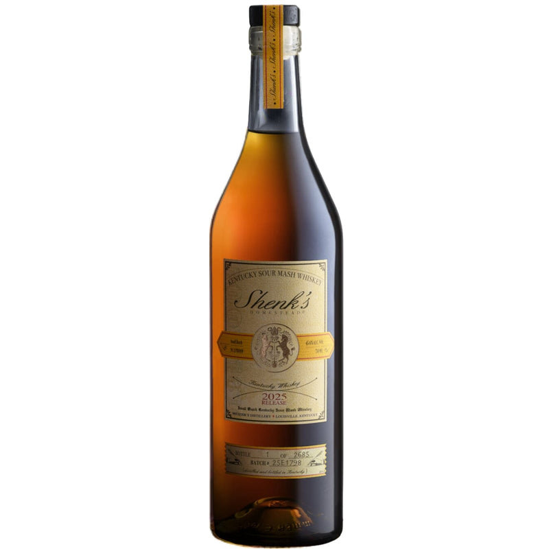 Shenk’s Homestead Sour Mash Whiskey 2025 Release