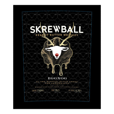 Skrewball Peanut Butter Whiskey Eggnog