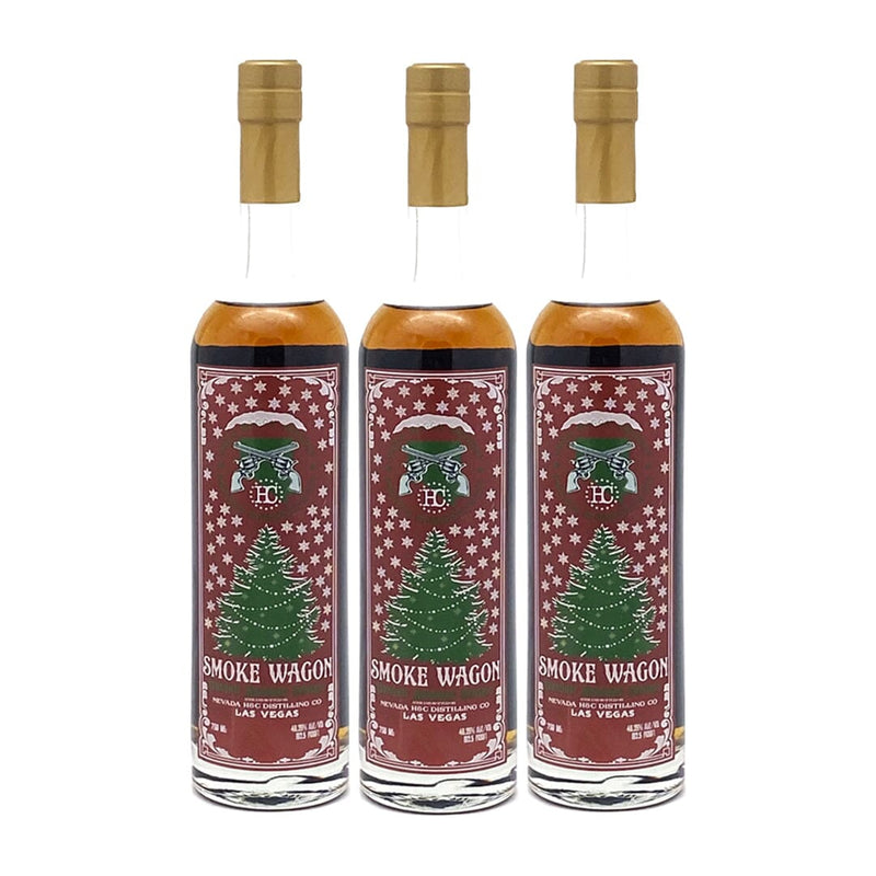Smoke Wagon Straight Bourbon Christmas 2022 Limited Edition