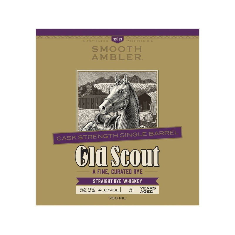 Smooth Ambler Founders Cask Strength 5 Year Rye Series Batch 2