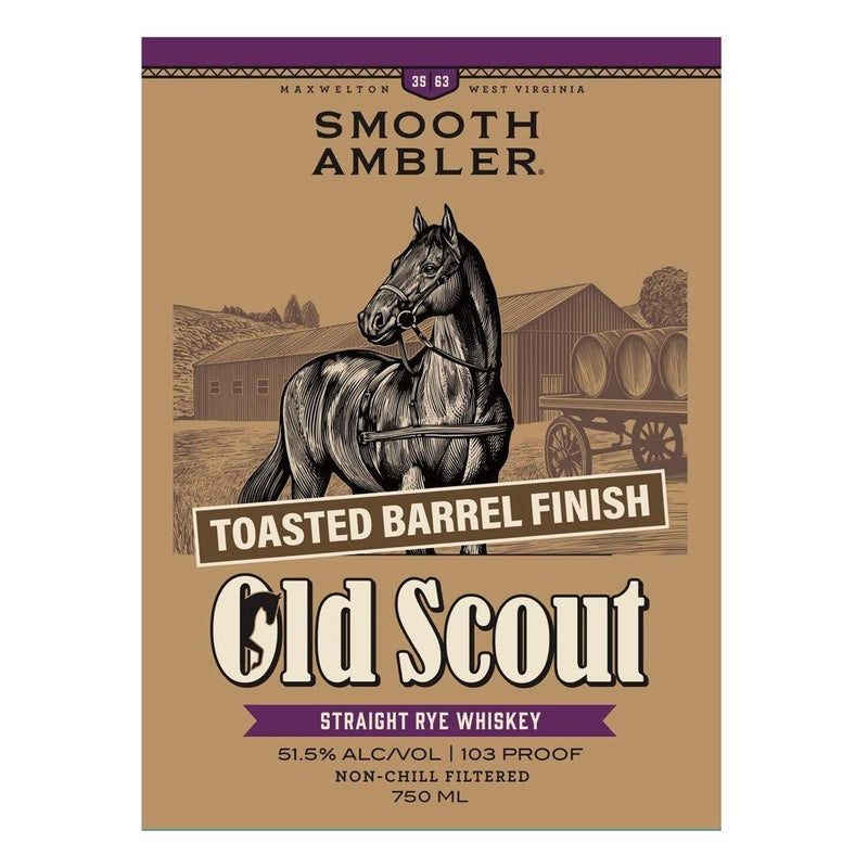 Smooth Ambler Old Scout Toasted Barrel Finish Rye