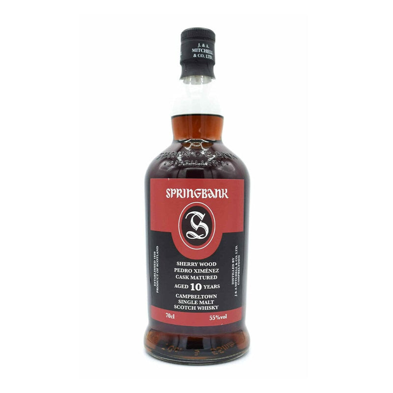 Springbank 10 Year Old Sherry PX 110 Proof