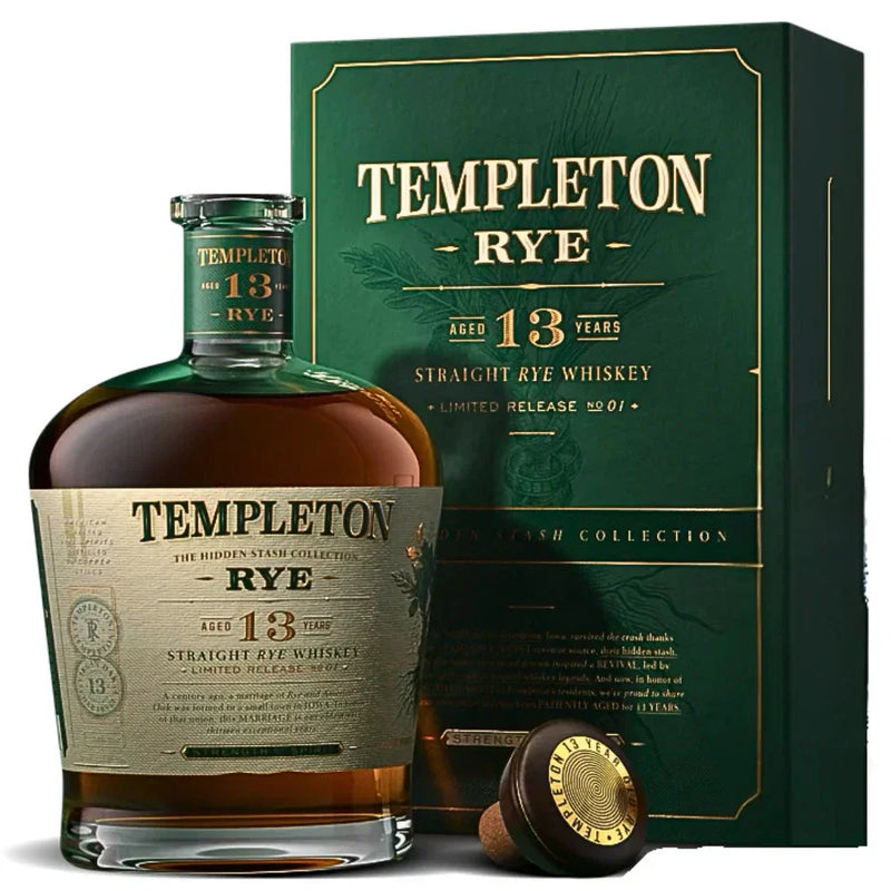 Templeton The Hidden Stash Collection 13 Year Old Rye