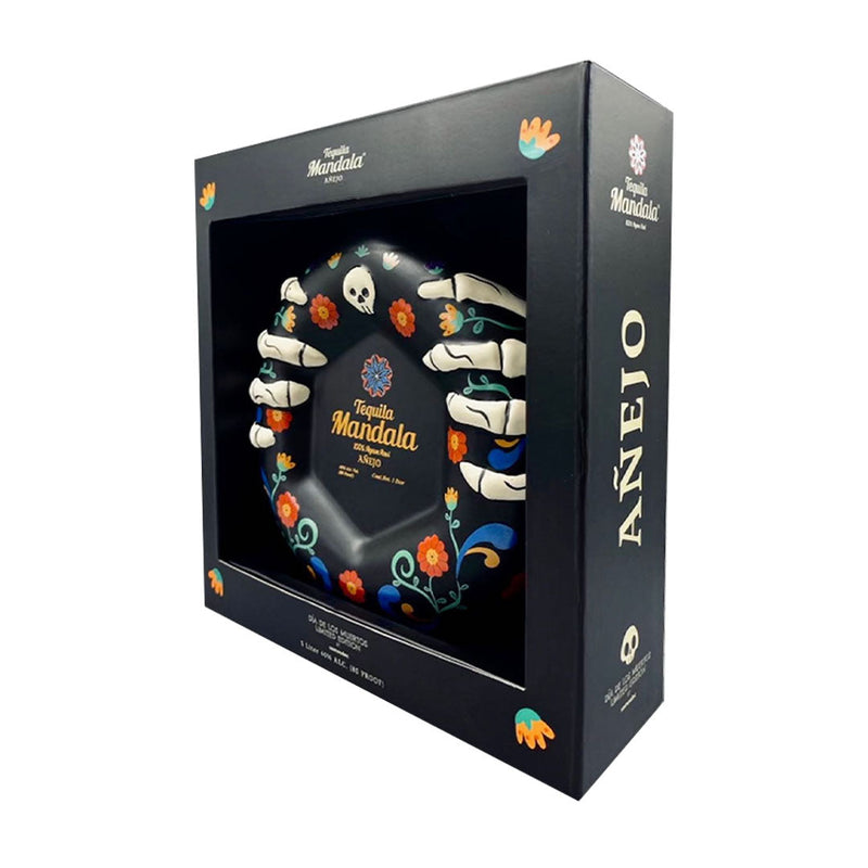 Tequila Mandala Anejo Dia De Los Muertos 2022 Edition 1 Liter