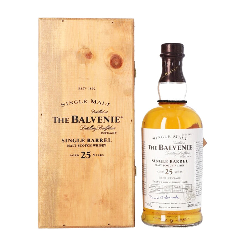 The Balvenie 25 Year Old Single Barrel Malt Scotch Whisky
