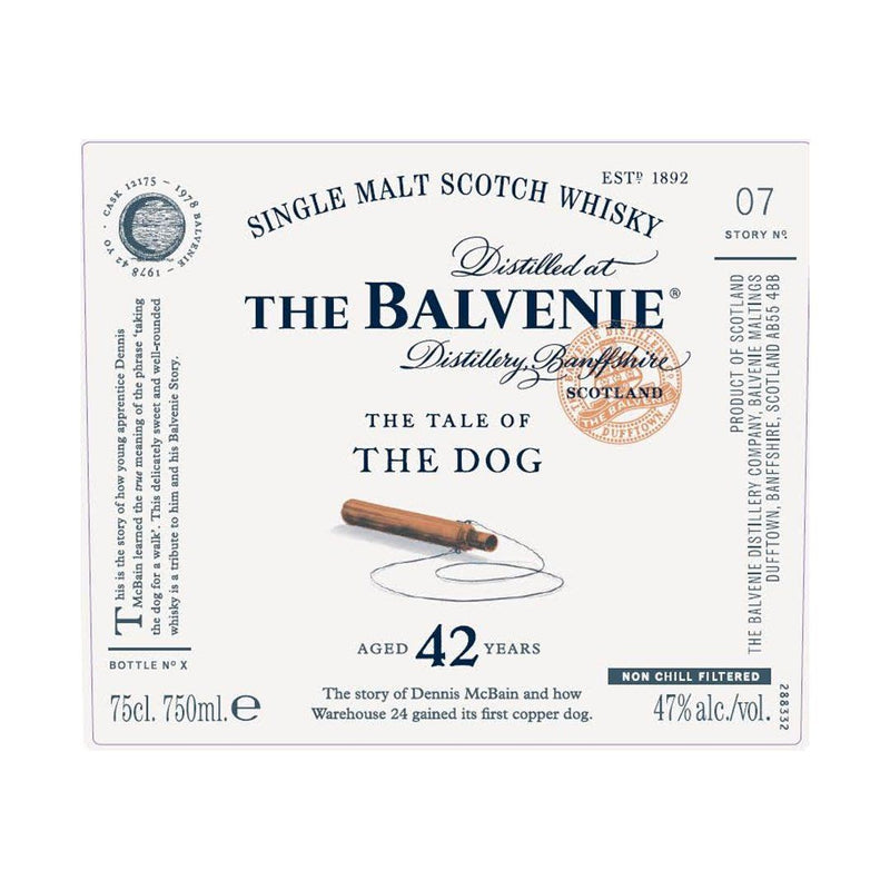 The Balvenie 42 Years Old The Tale Of The Dog