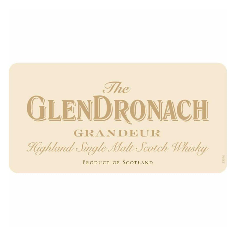 The Glendronach Grandeur 29 Years Old Batch Number 012