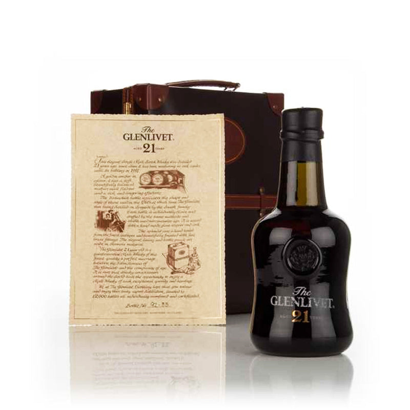 The Glenlivet 1970s 21 Year Old Limited Edition Leather Box
