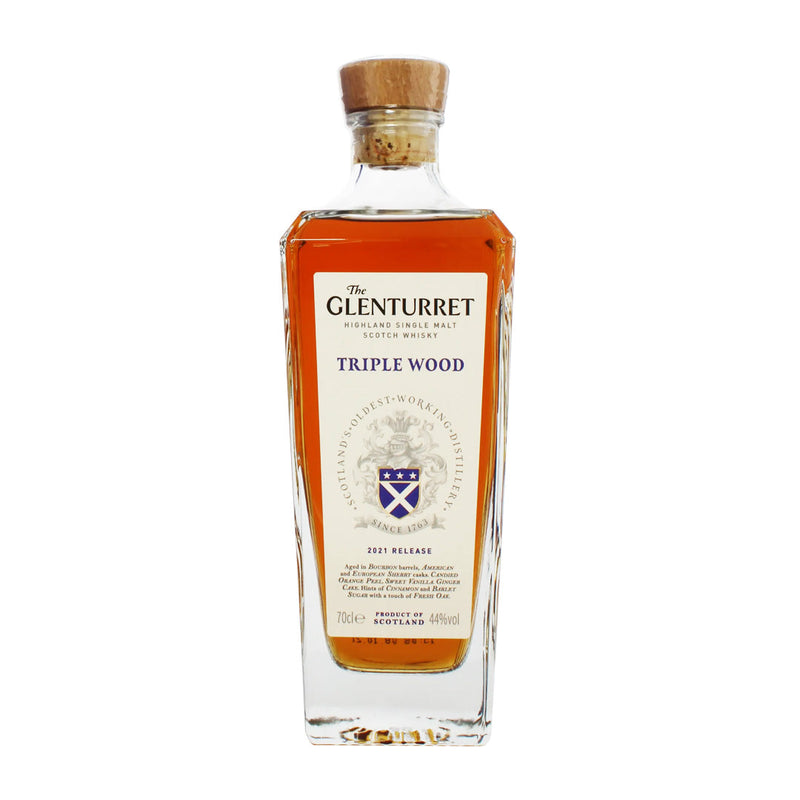The Glenturret Triple Wood 2021 Highland Single Malt Scotch Whisky