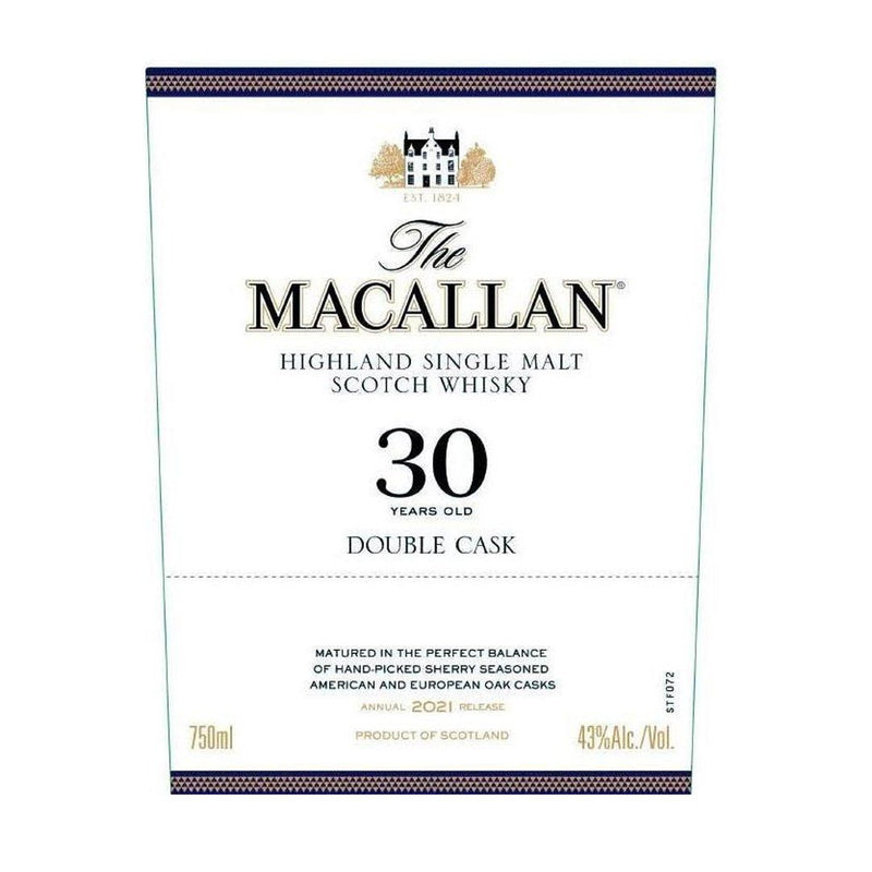 The Macallan 30 Year Old Double Cask