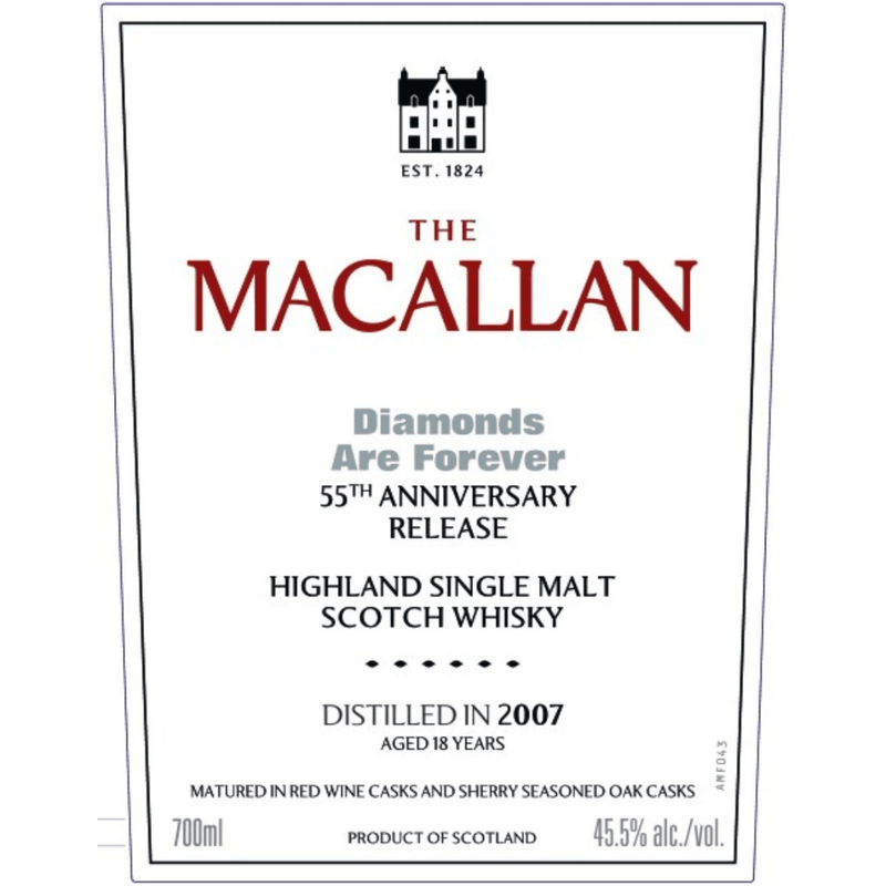 The Macallan Diamonds Are Forever 55th Anniversary Release