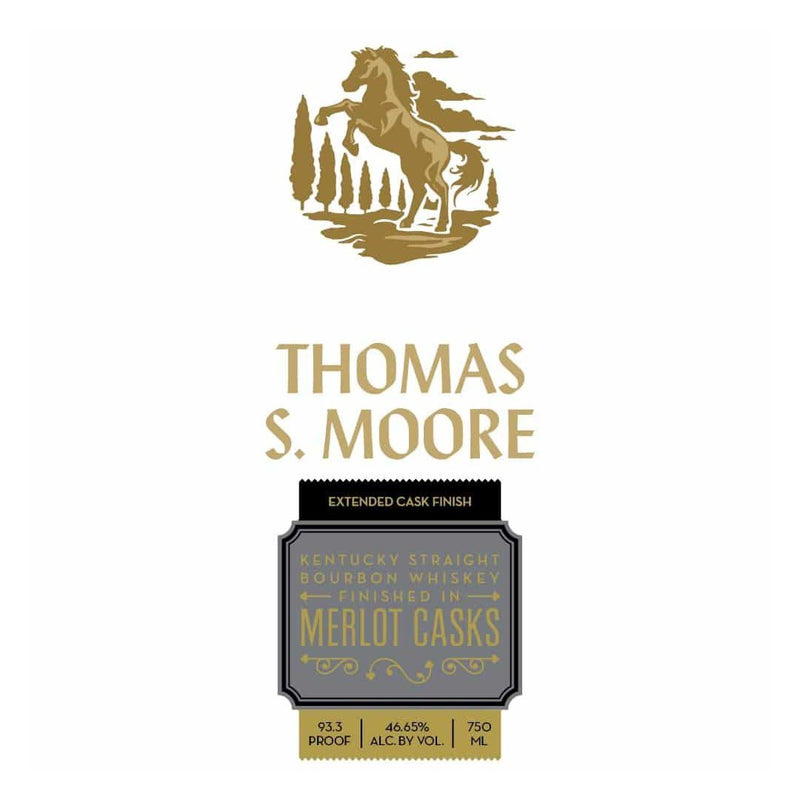 Thomas S. Moore Extended Cask Finish Bourbon Finished In Merlot Casks