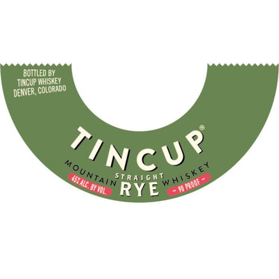Tincup Rye Whiskey
