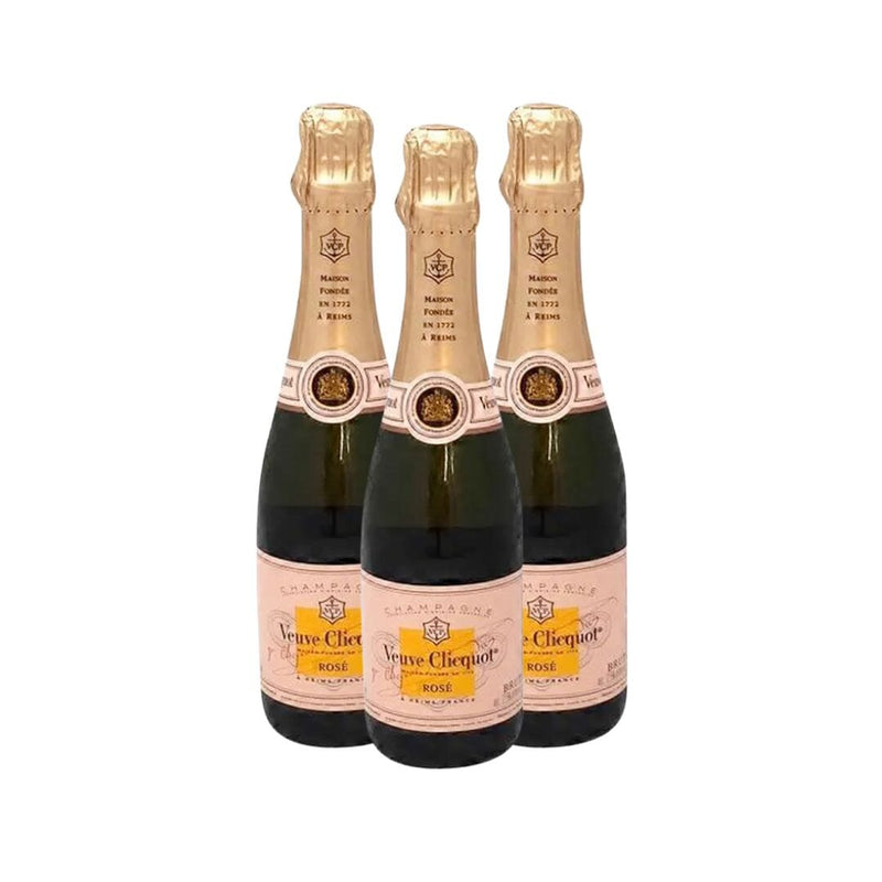 Veuve Clicquot Rosé 375ml 3pk