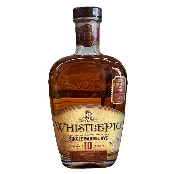 Whistlepig 10-year San Diego Barrel Boys Single Barrel 