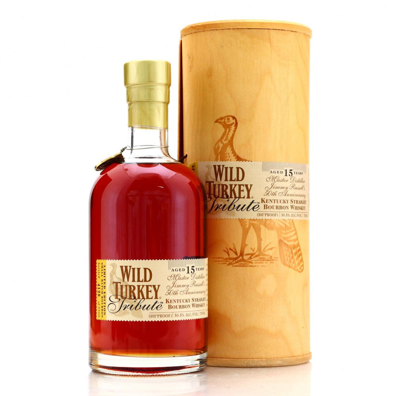 Wild Turkey Tribute Jimmy Russell 50th Anniversary 15 Year Old 101 Proof 2004