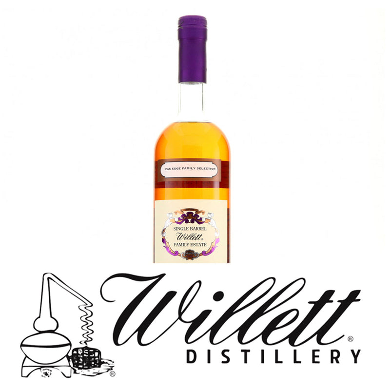 Willett Single Barrel 6 Year Old Rye 123.2 Proof Cask 6050 "Pac Edge Family Selection"