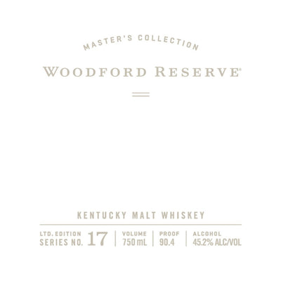 Woodford Reserve Master's Collection Five Malt Stouted Mash