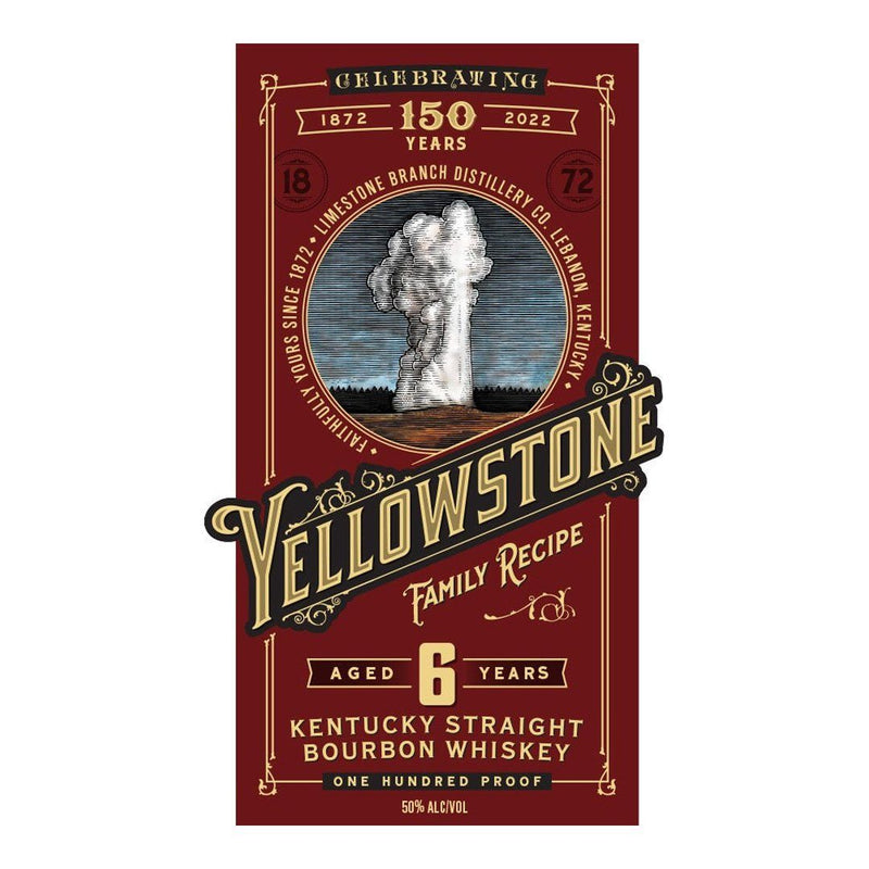 Yellowstone 150 Year Anniversary 6 Year Old Bourbon