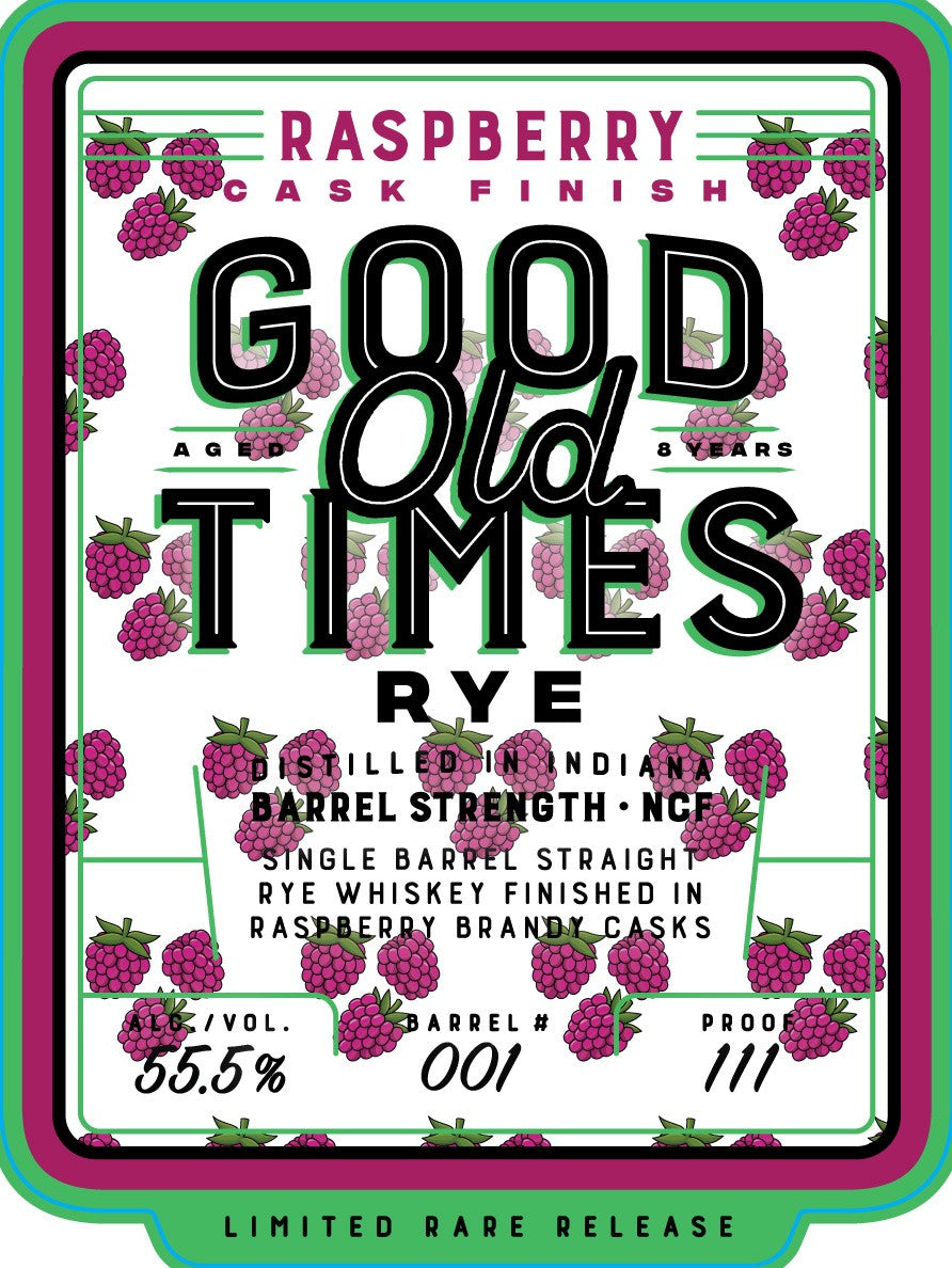 Buy Good Old Times Rye Raspberry Cask Finish 8 Year Whiskey® Online ...