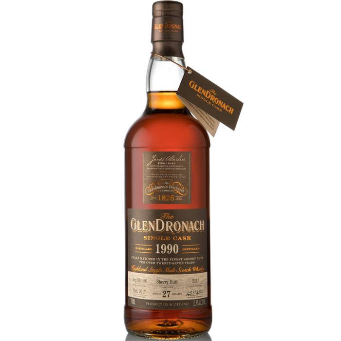 Glendronach 27 Year Old 1990 Single Cask 
