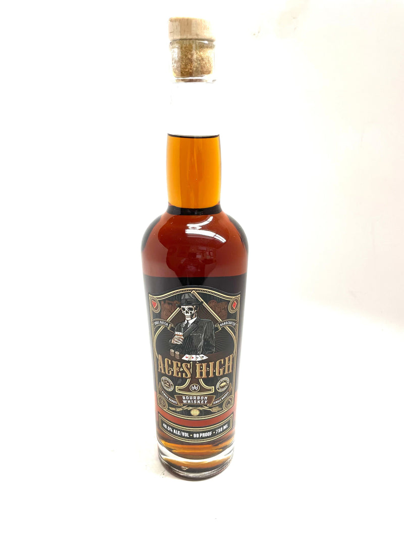 Aces High Small Batch Single Barrel Bourbon 99 Proof