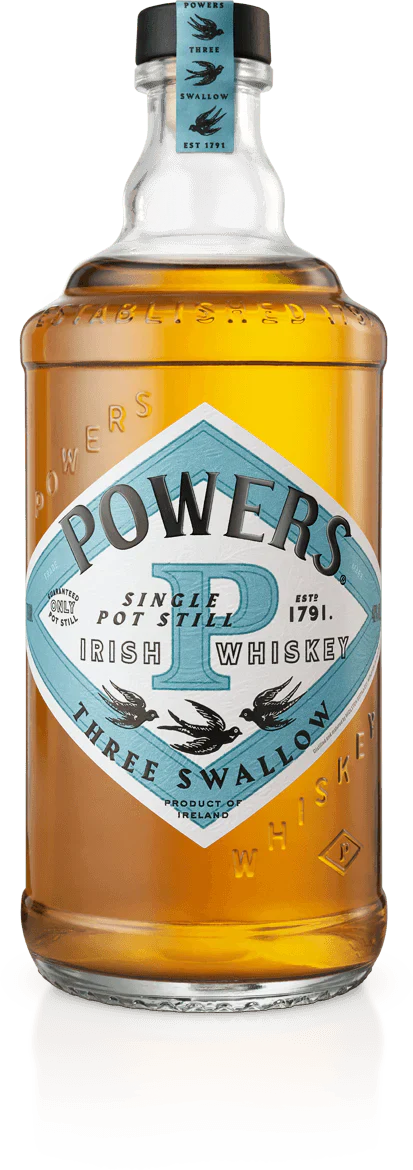 Powers Three Swallow Single Pot Still Irish Whiskey