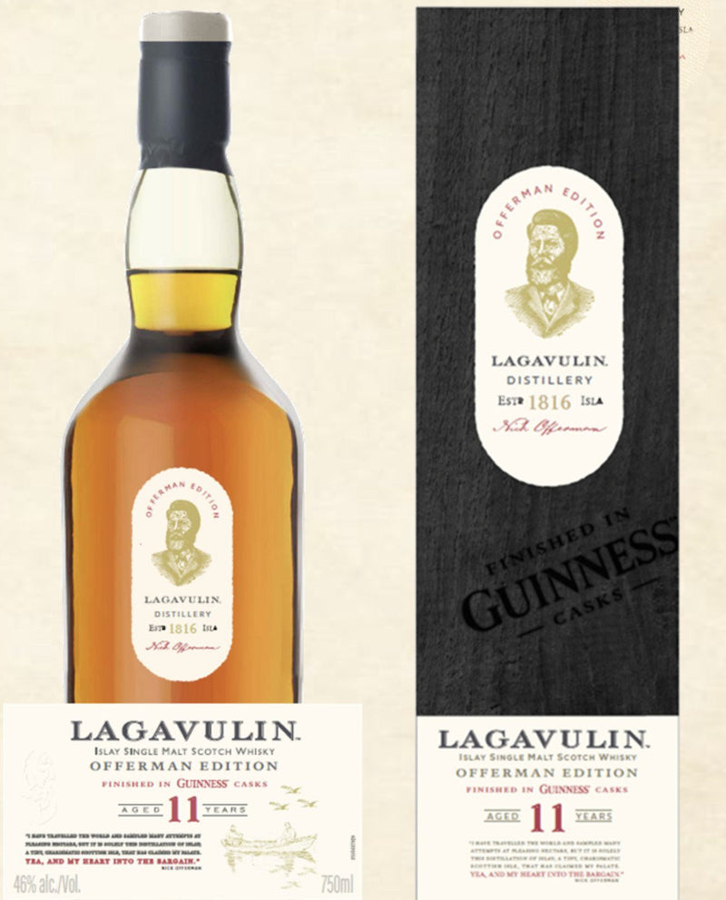 Lagavulin Offerman Edition 11 Year Old: Finished in Guinness Cask