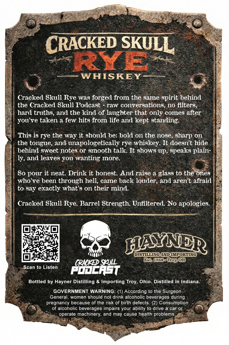 Buy Cracked Skull Rye Whiskey Barrel Proof 116 Proof Ohio® Online | Rye ...