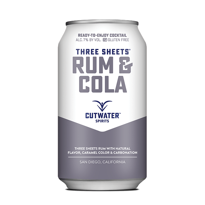 Three Sheets Rum & Cola (4 Pack - 12 Ounce Cans)