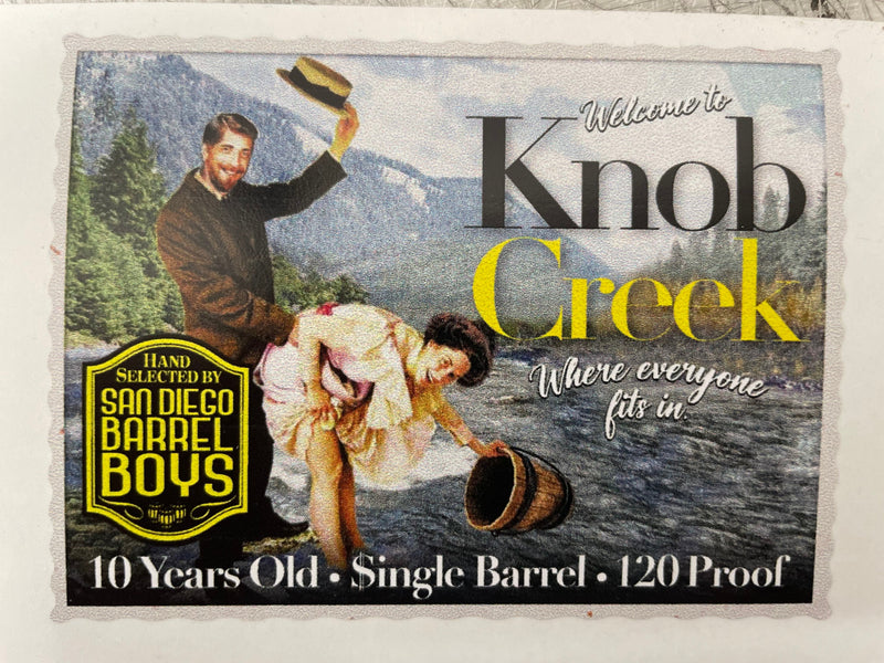Knob Creek "SDBB" Single Barrel Select Bourbon 